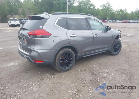 2017 Nissan Rogue Sv из США, поврежденный, VIN 5N1AT2MV1HC827542